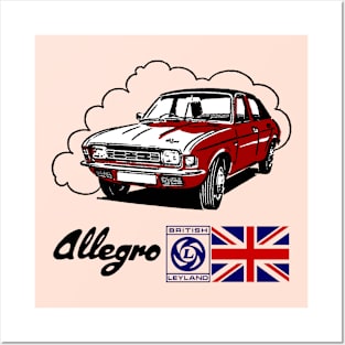 AUSTIN ALLEGRO - in red Posters and Art
